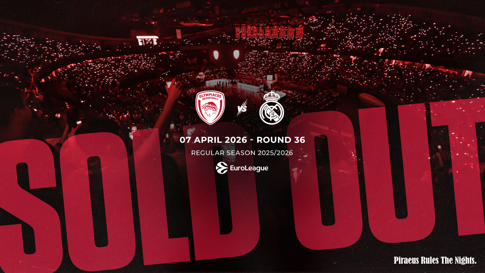 SOLD OUT ο αγώνας με την Ρεάλ