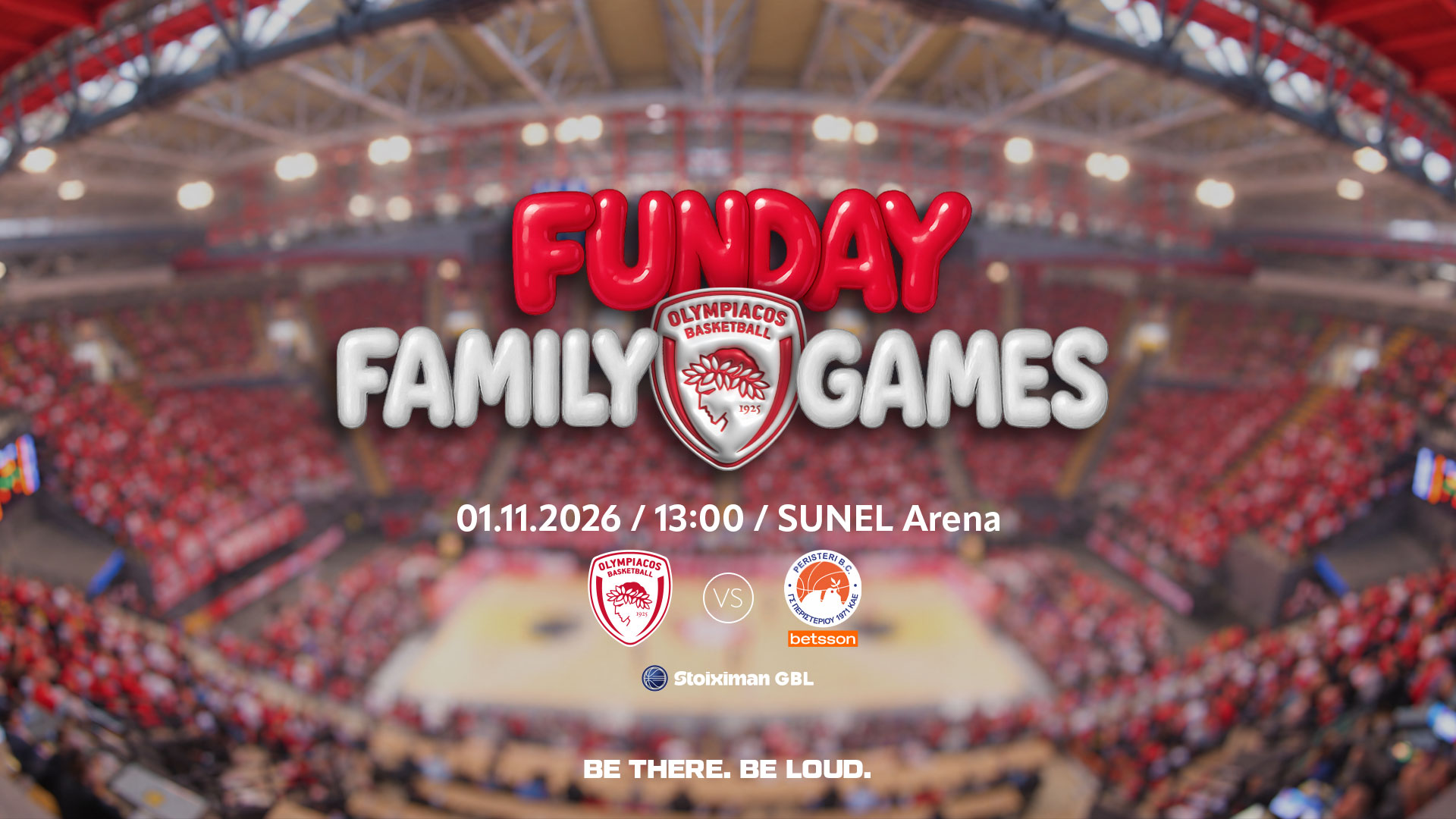 FUNDAY FAMILY GAMES στη Sunel Arena: Η διασκέδαση ξεκινά πριν από το τζάμπολ!