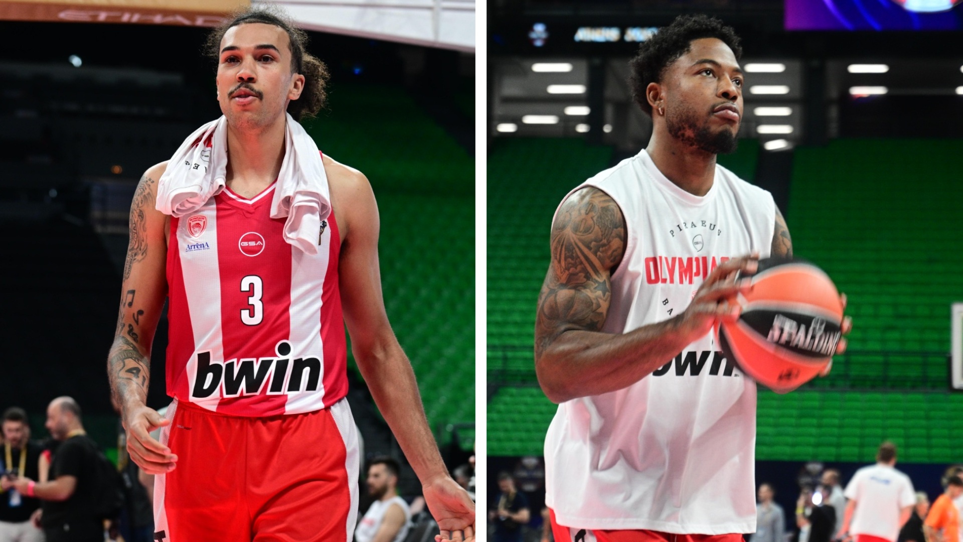 Γουόρντ και Τζόουνς στο OlympiacosBC TV