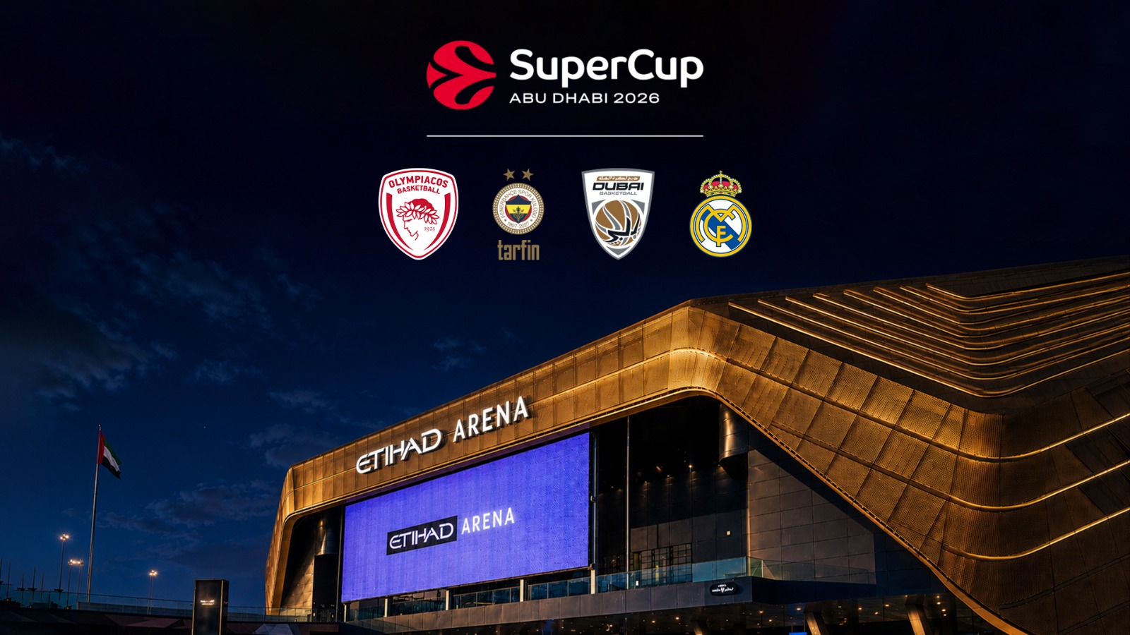 Ο Ολυμπιακός στο πρώτο EuroLeague Super Cup