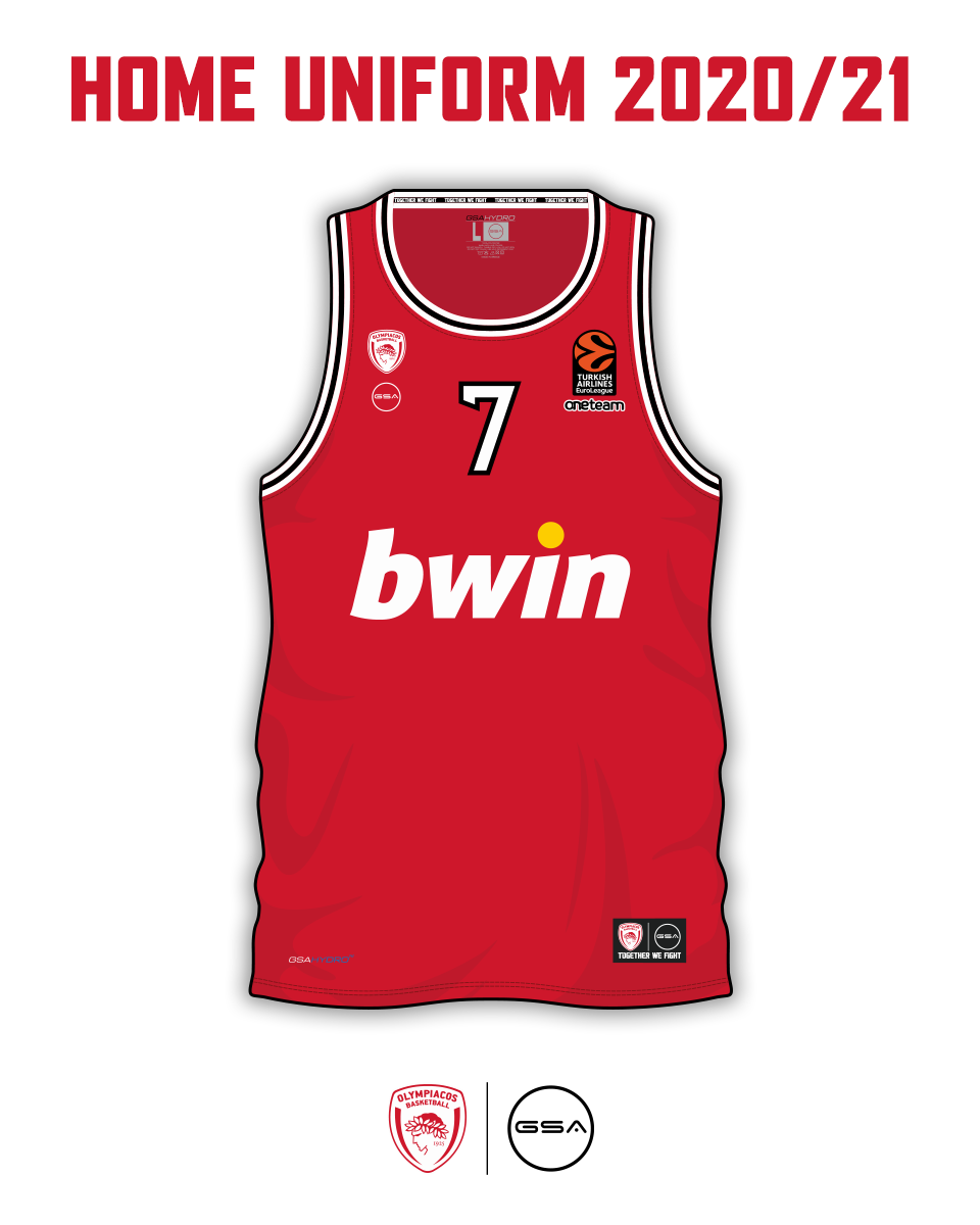 olympiacos basketball jersey