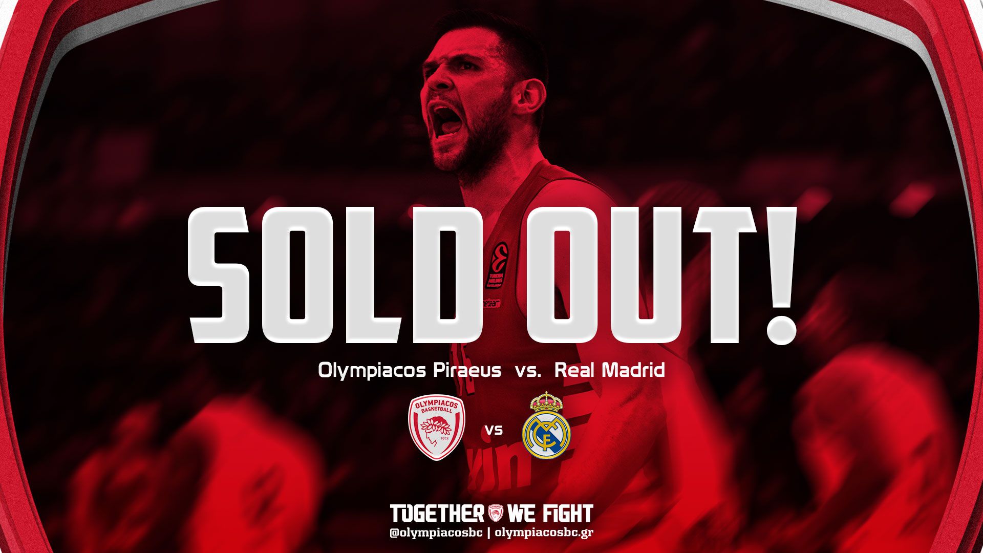 Sold out στο ματς με την Ρεαλ!
