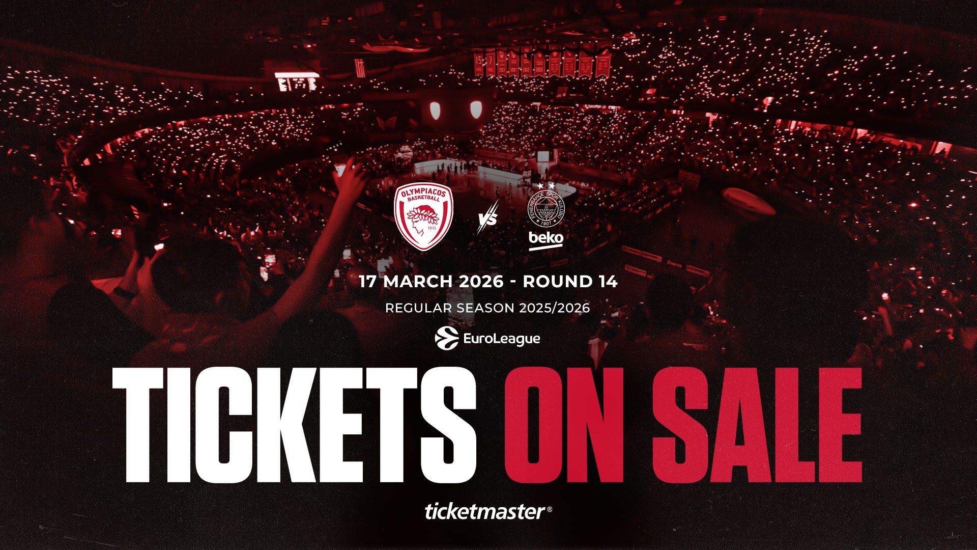 Ανακοίνωση για τα εισιτήρια του αγώνα με την Φενέρμπαχτσε