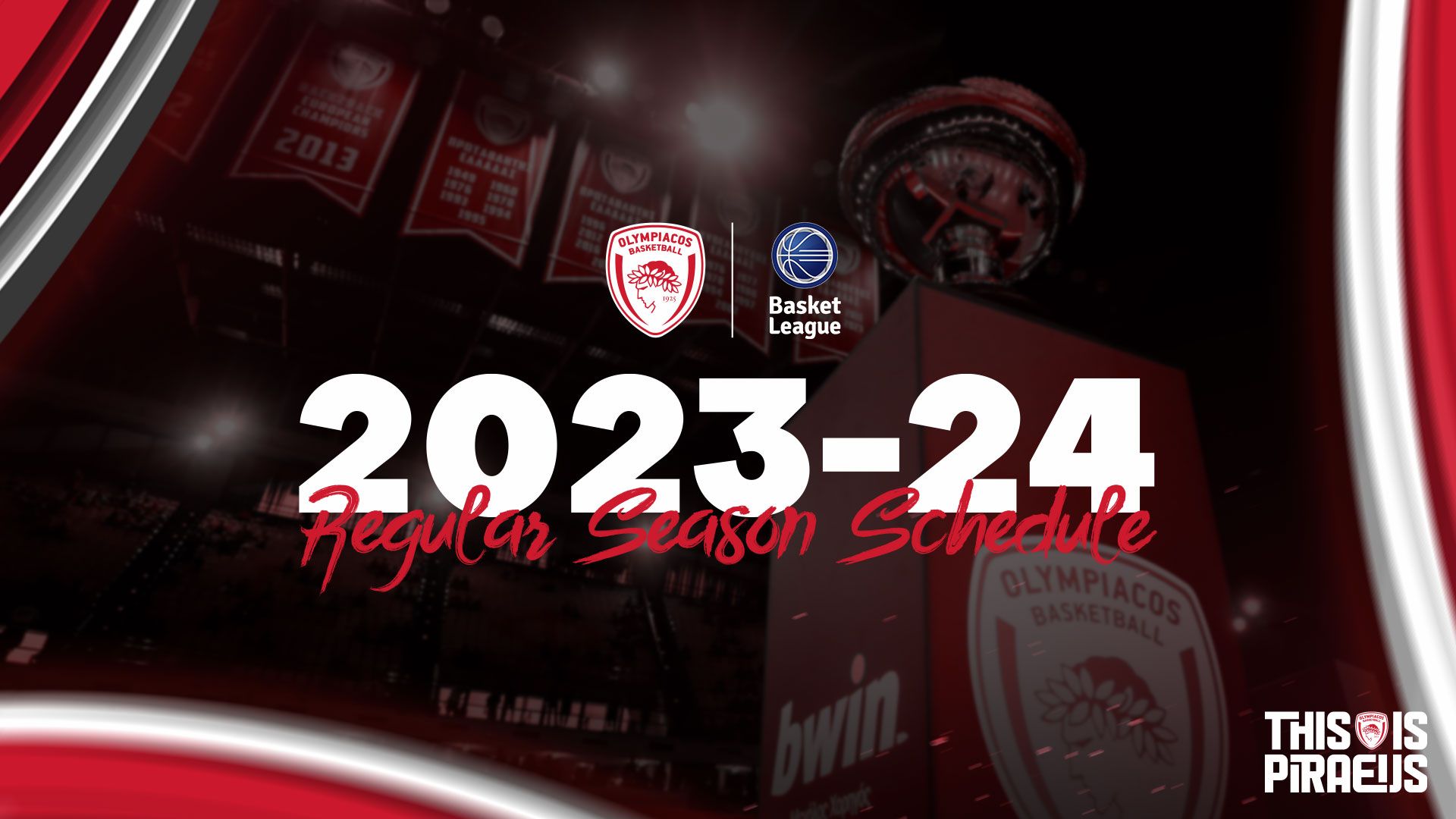 Euroleague 2023-24: Το πρόγραμμα του Θρύλου