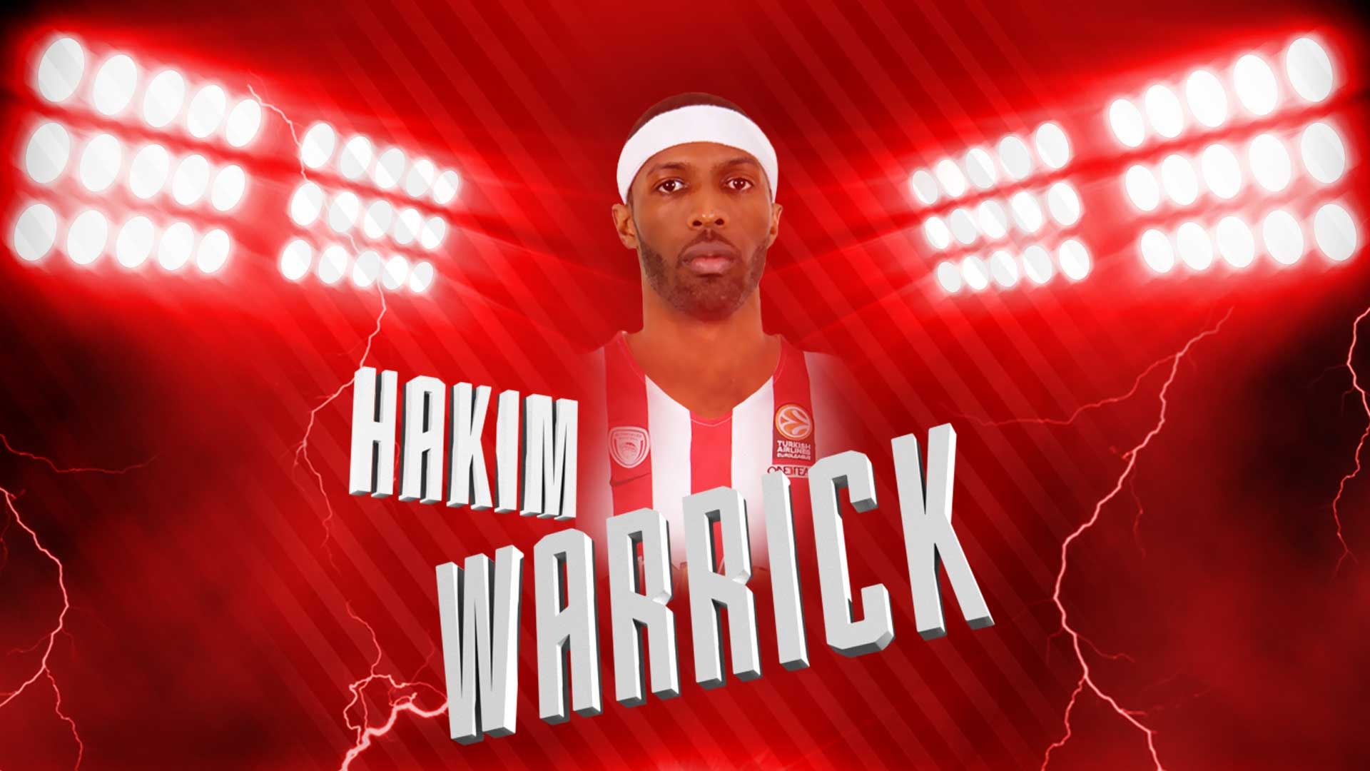 Ο Hakim Warrick στα «ερυθρόλευκα»