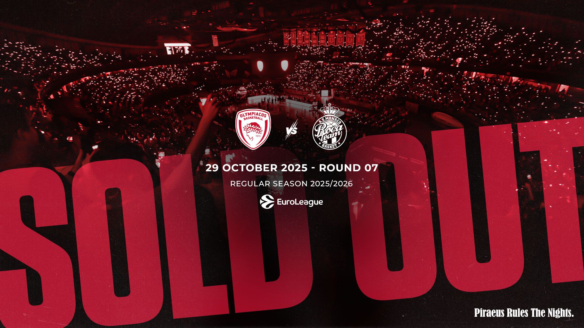 SOLD OUT ο αγώνας με την Παρτιζάν!