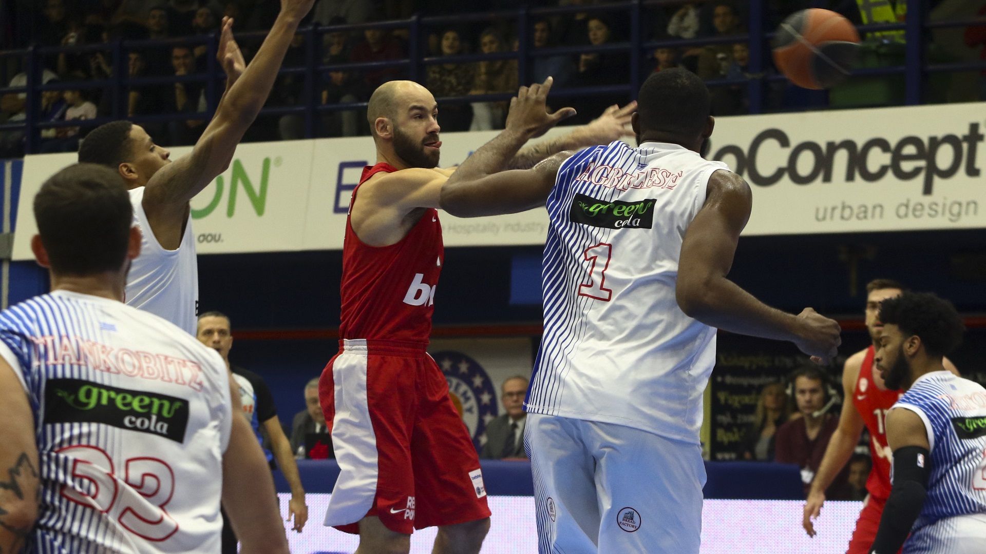 "Bent" Holargos in the overtime