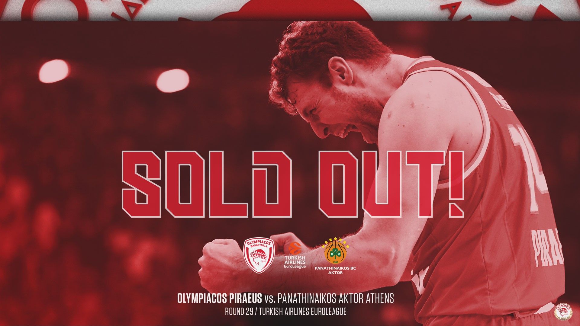 SOLD OUT vs Panathinaikos!
