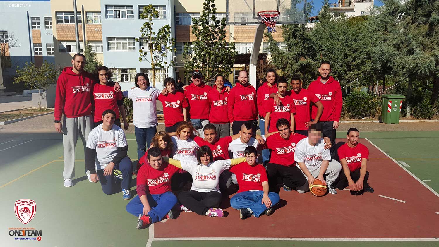 The first One Team practice