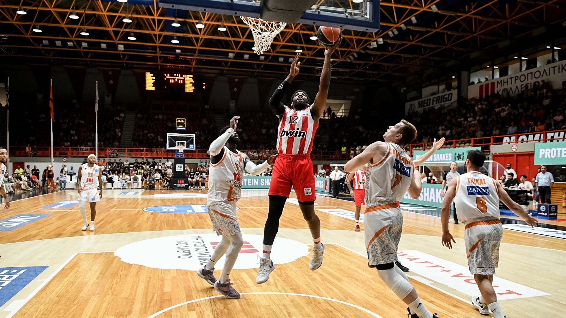 Getting ready to sweep!