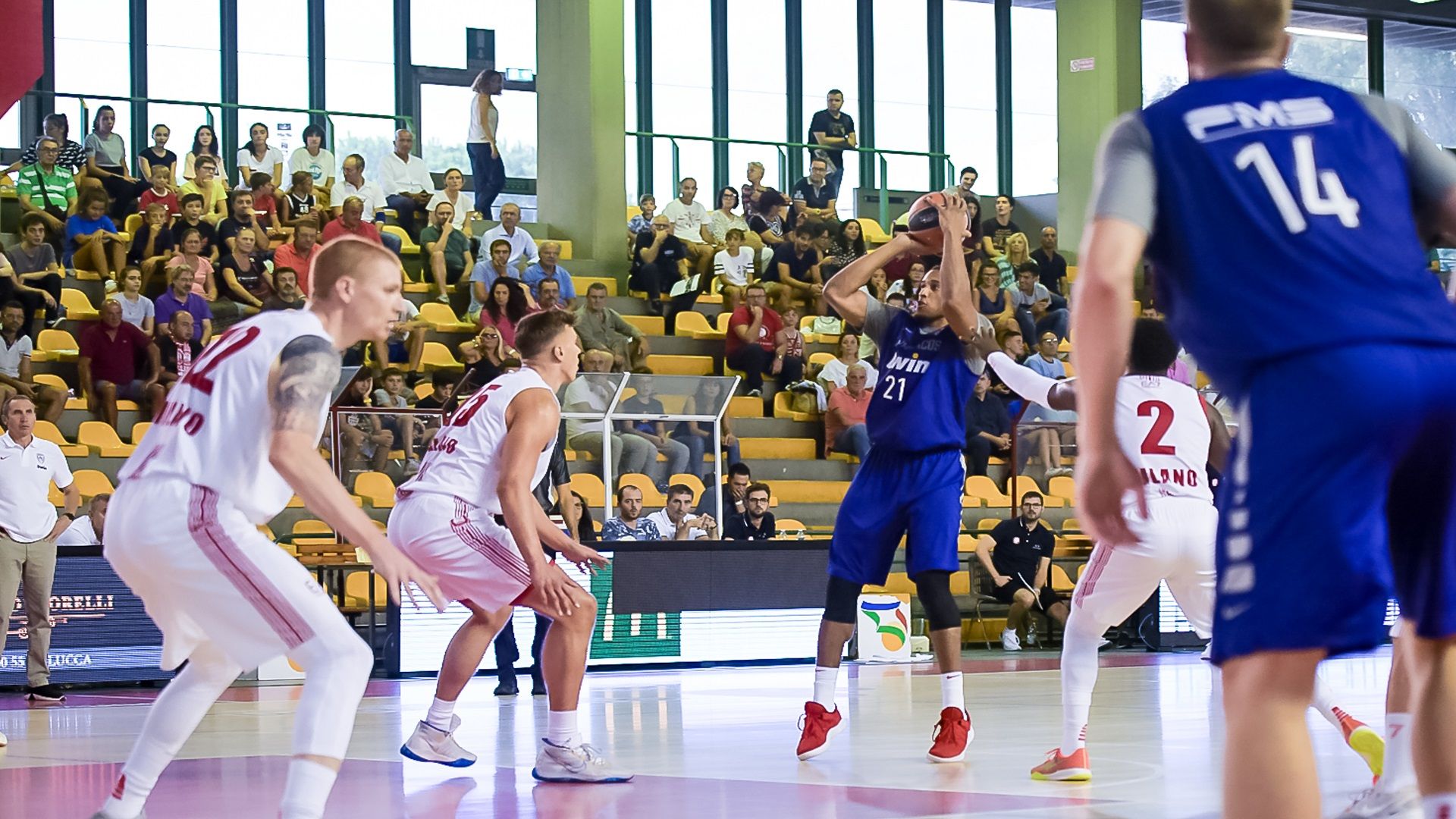 "Lucca Tournament": Olympiacos – Armani Milano 62-78