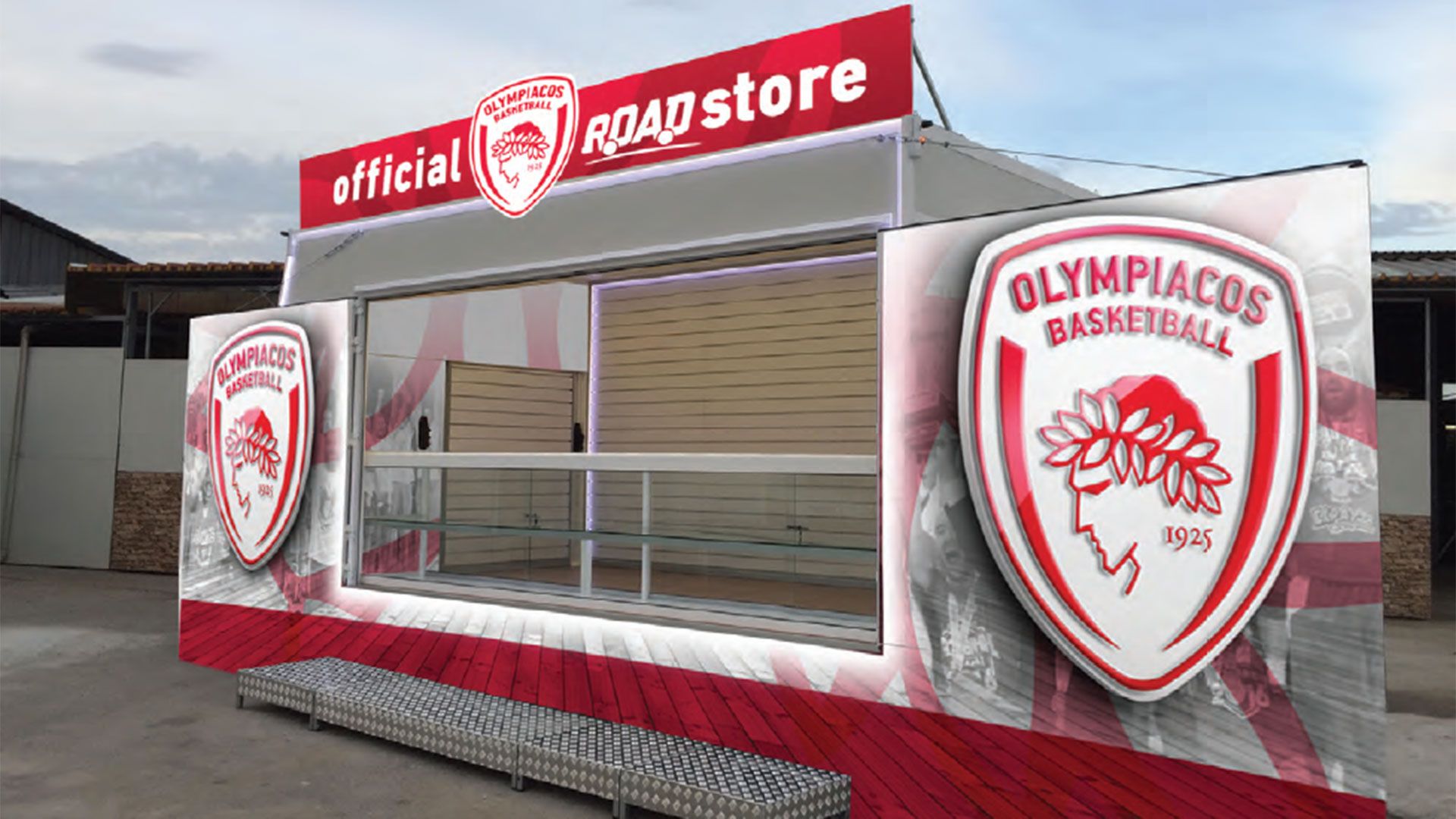 Official Olympiacos Store on the Road!!