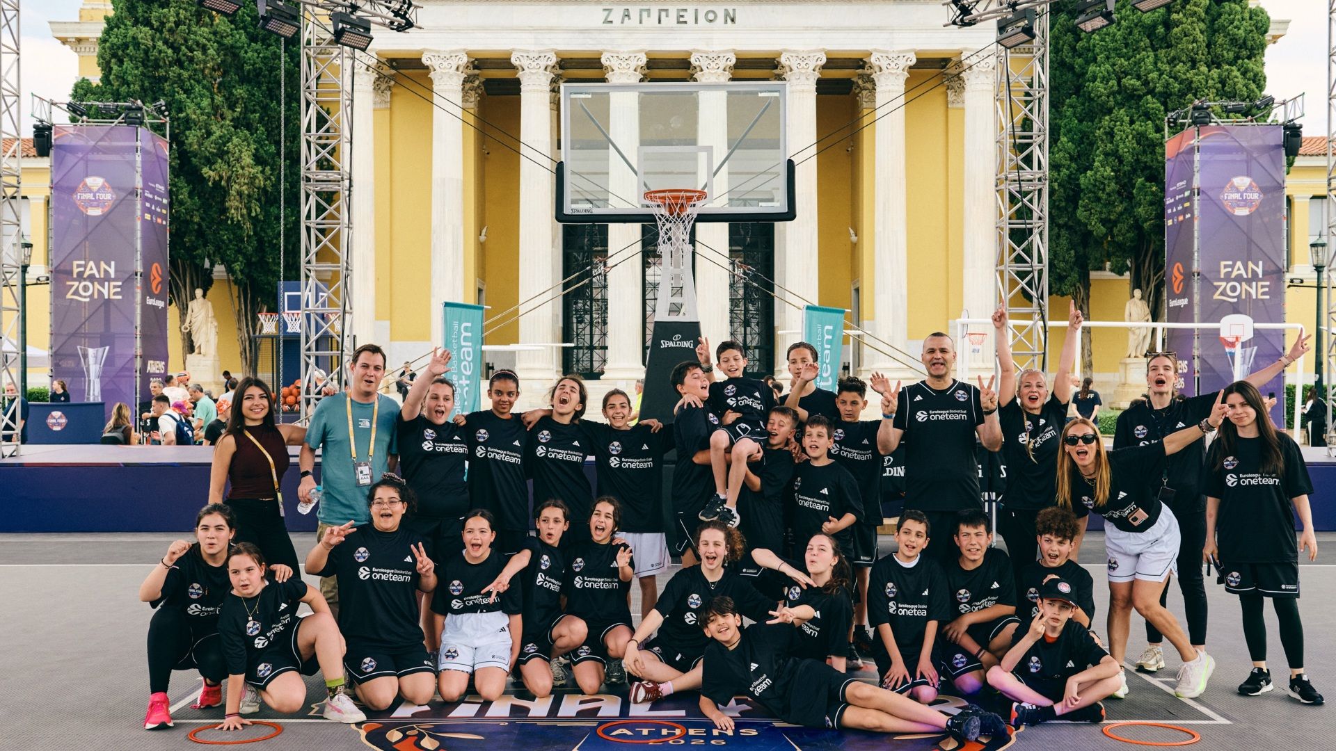 Το One Team του Ολυμπιακού στη FanZone του Final Four 2026