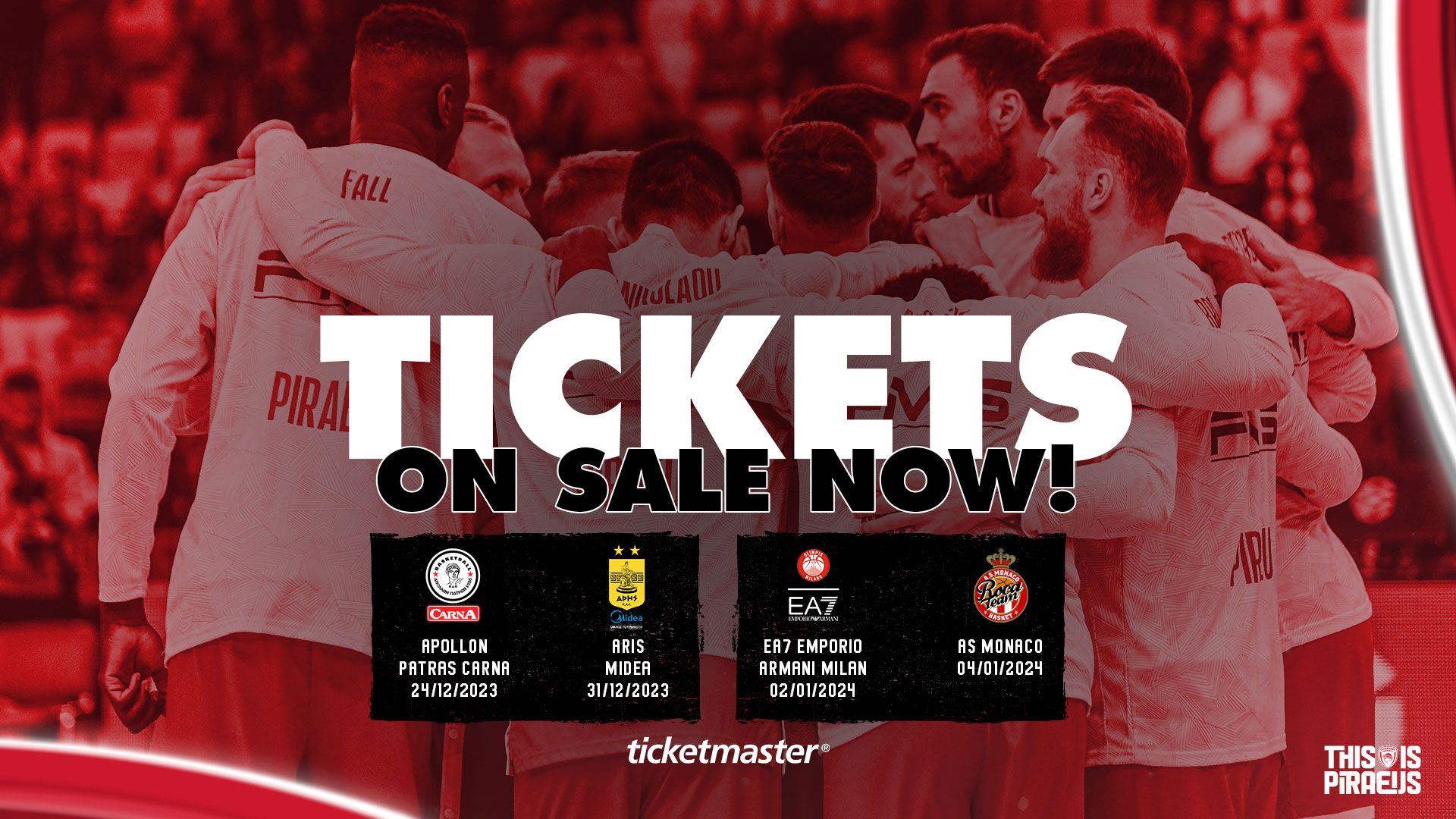 Γιορτές στο παρκέ με τον Θρύλο!