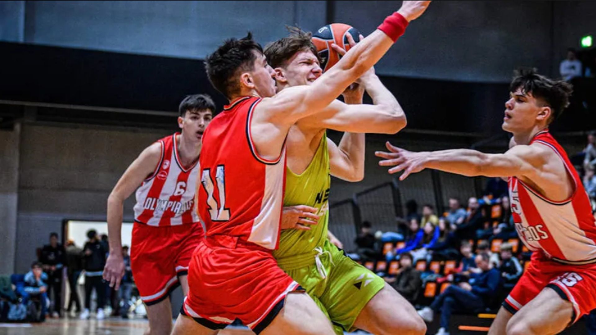 ANGT: Ολυμπιακός - Next Gen Team Ulm 73-100