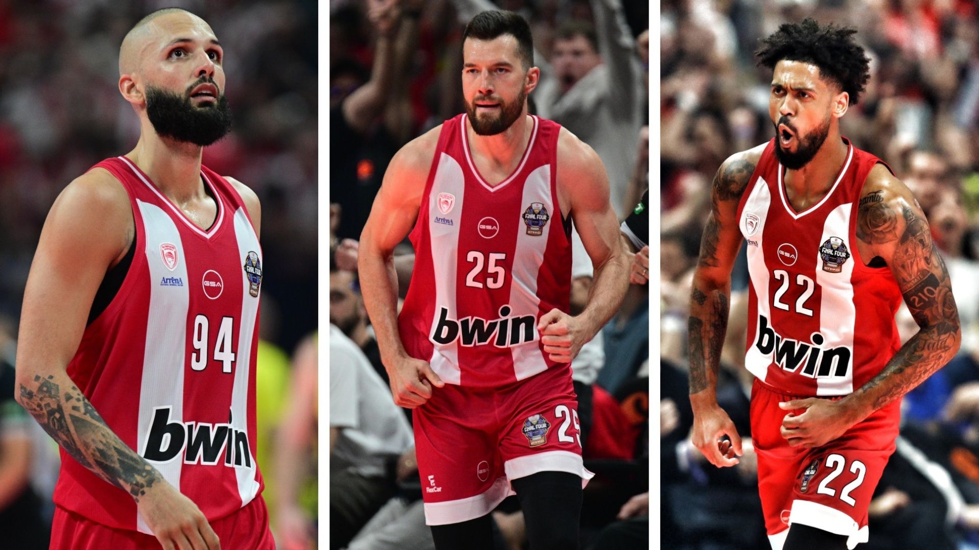 Πίτερς, Ντόρσεϊ και Φουρνιέ στο OlympiacosBC TV