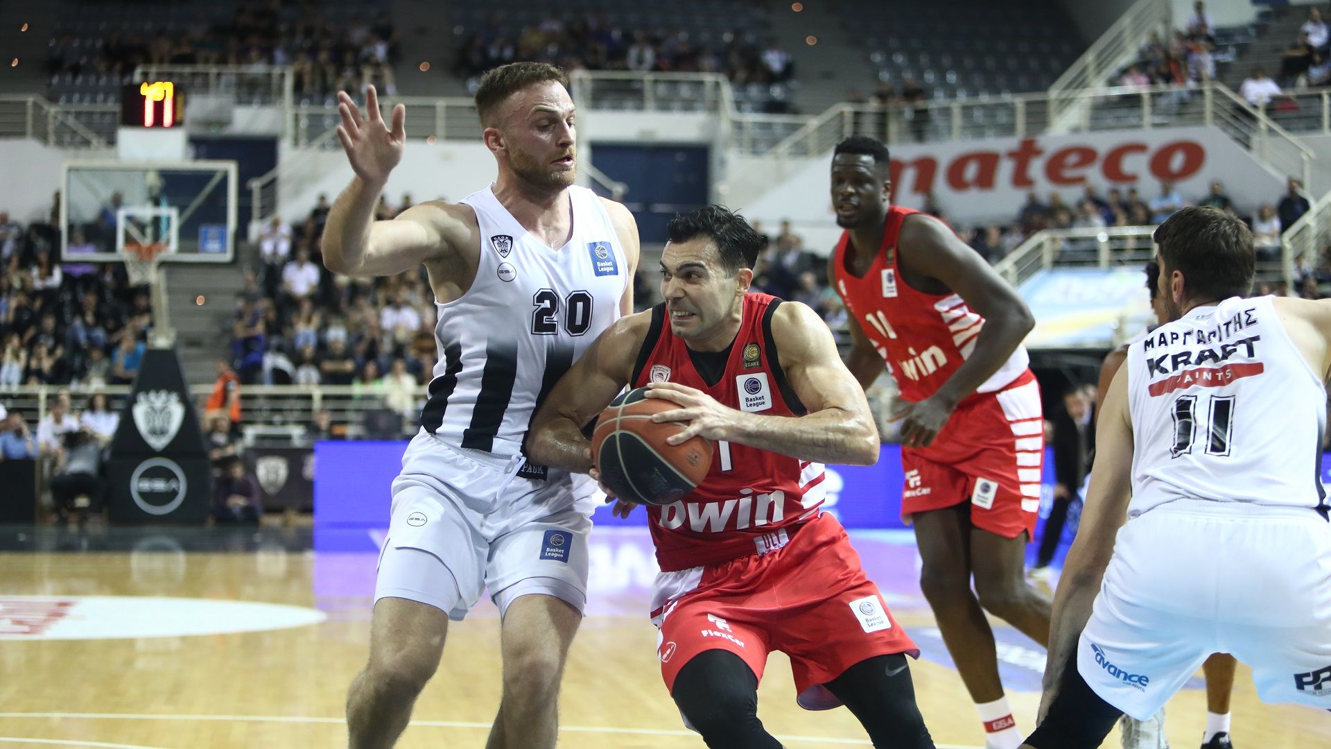 Getting ready to … sweep!