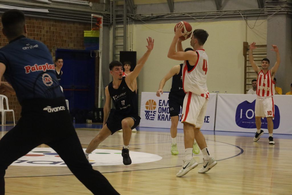 Πανελλήνιο Εφήβων: Ολυμπιακός-ΔΕΚΑ 66-65