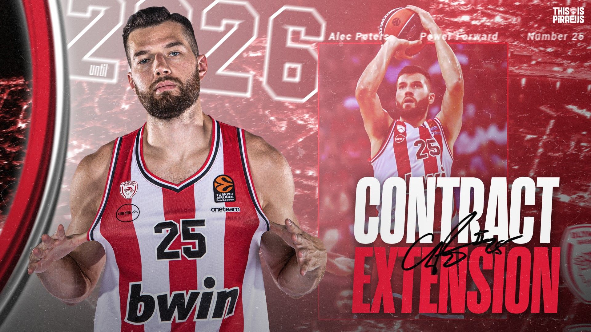 Peters "anchors" in Piraeus