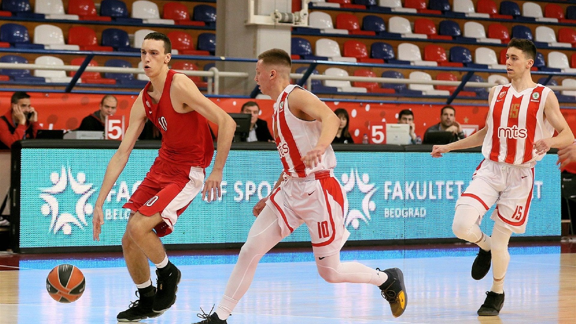 Euroleague ANGT: Ερυθρός Αστέρας - Ολυμπιακός 99-87