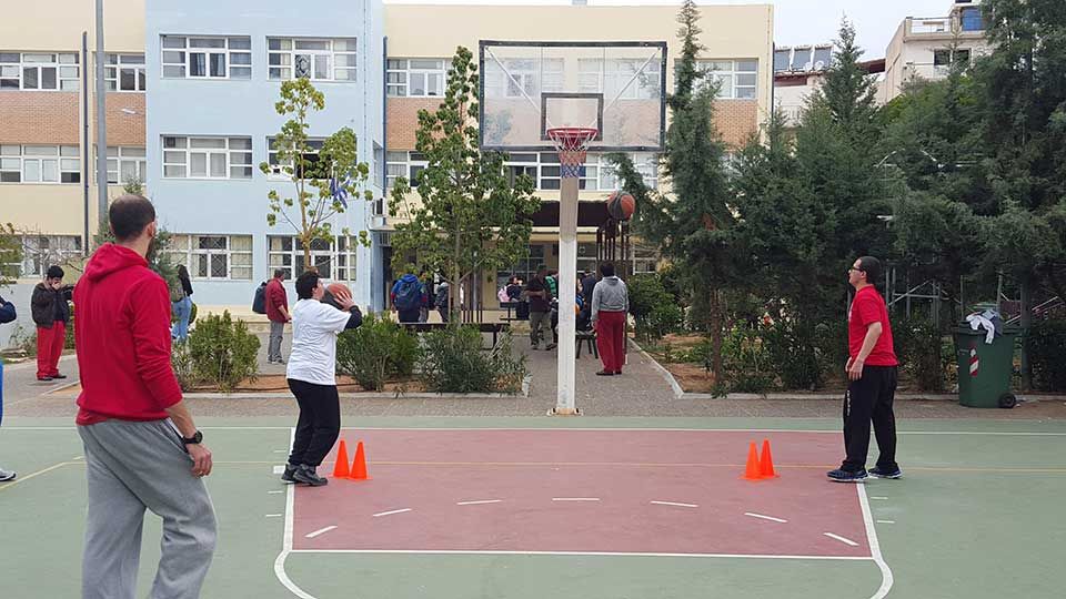 Προπόνηση για τα παιδιά του One Team