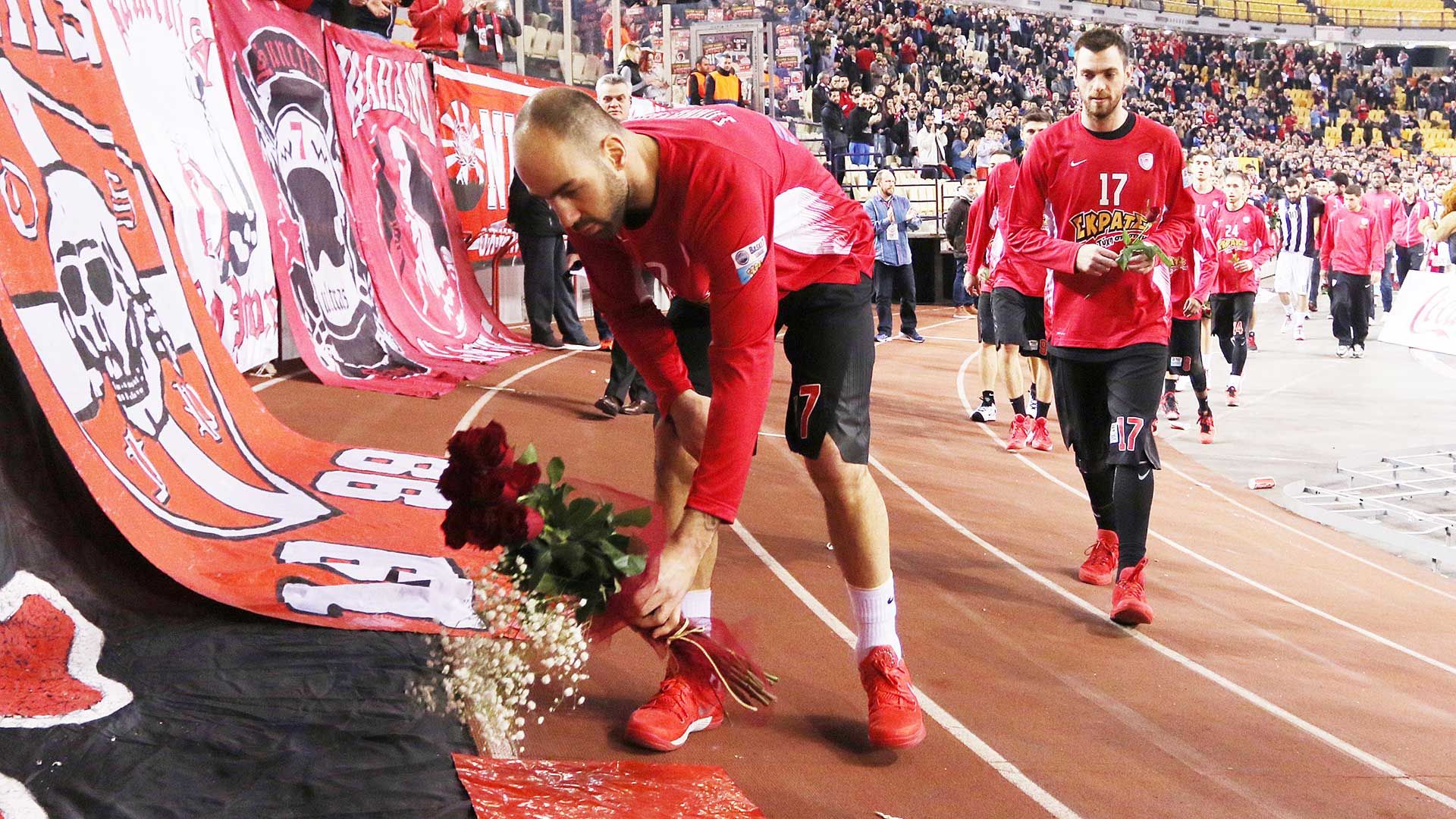 A flower in memory of the 21 victims of Gate 7 (Video – Pics)