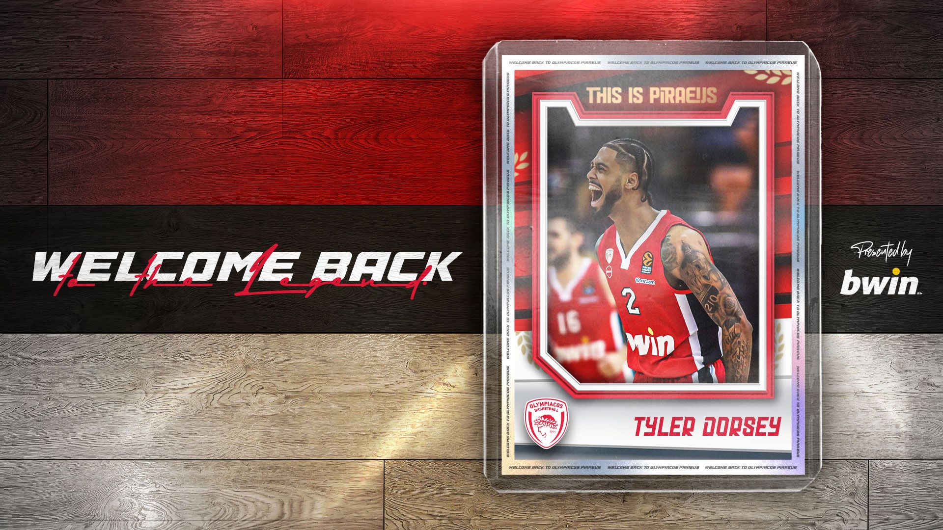 Dorsey is back in Pireaus!