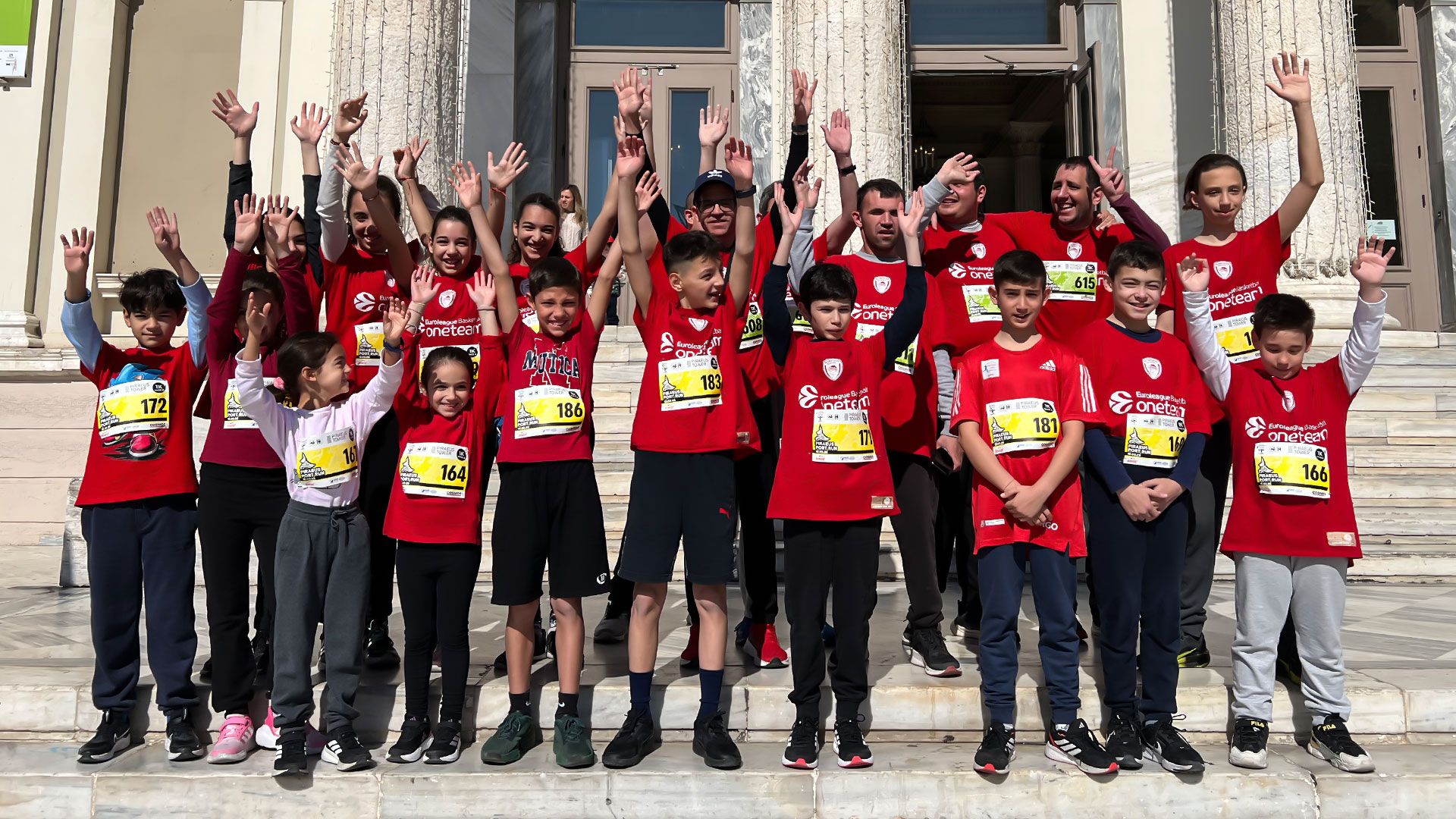 Η ομάδα του One Team στον Μίνι Μαραθώνιο Port Run στον Πειραιά