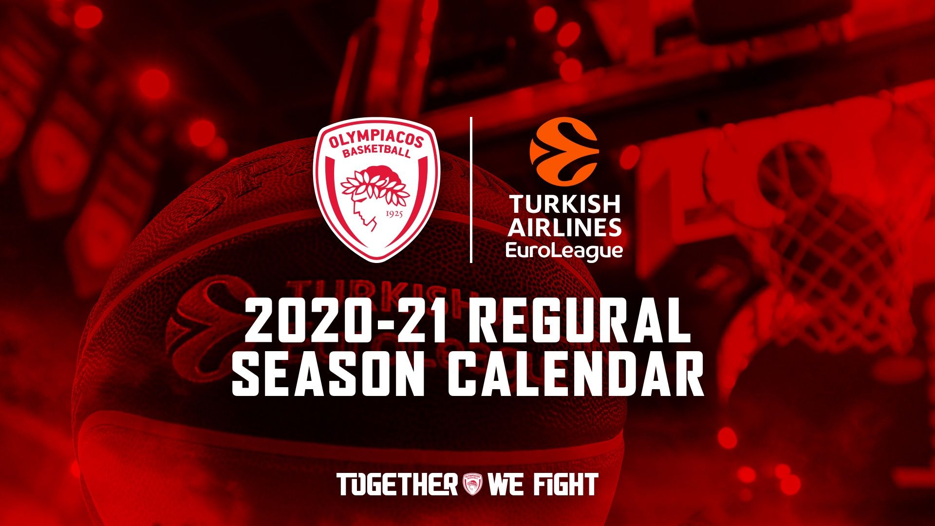 Ευρωλίγκα: Το πρόγραμμα του Ολυμπιακού τη σεζόν 2020-21
