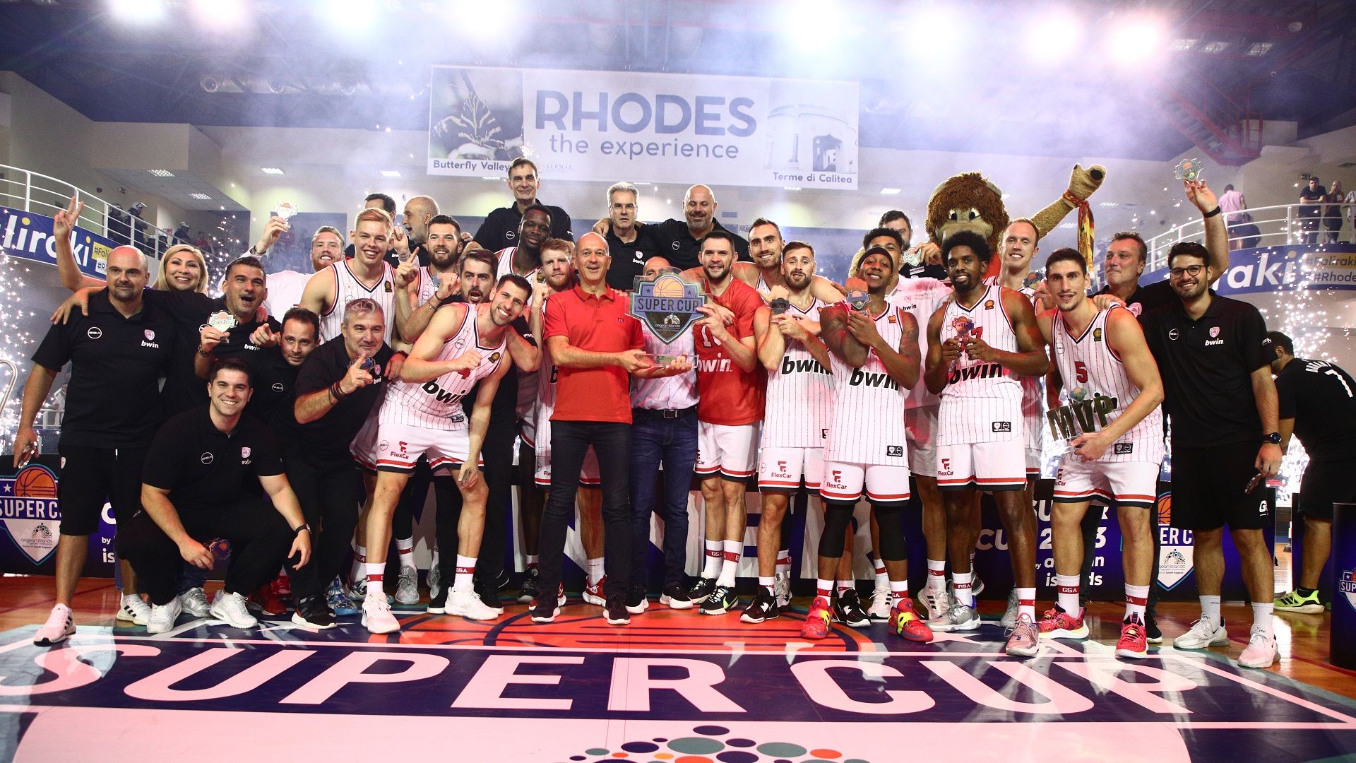 Super Cup: Olympiacos wins it again! - Olympiacos BC